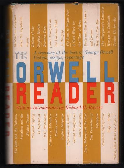 orwell reader harcourt brace and company 1956